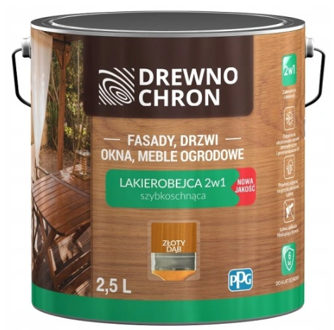 LAKIEROBEJCA 2W1 ZŁOTY DĄB 2,5L