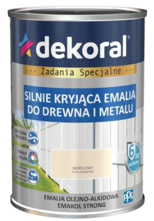 Dekoral Emakol Emalia Drewno Metal Morelowy 0,9l