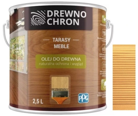 DREWNOCHRON OLEJ DO DREWNA BEZB. 2,5L